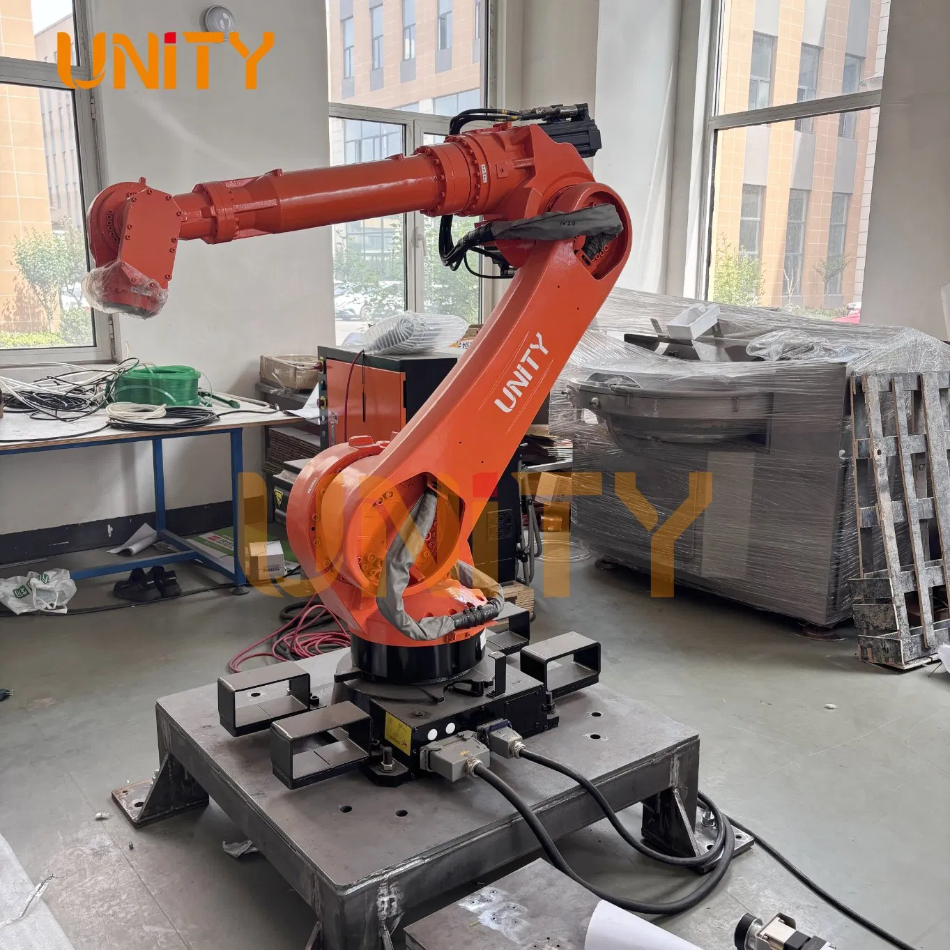 Industrial Robotic Arms Used in CNC Machine Tool Cutting Materials 20kg Industrial Robot