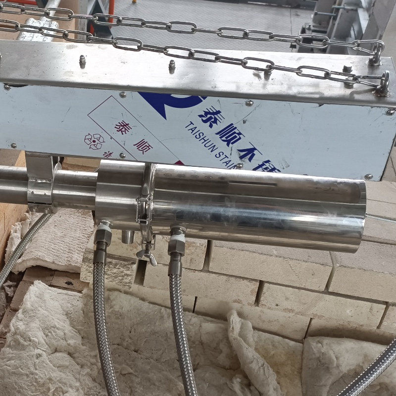 Cement Plant Rotating Kiln Head Flame Process Control Network Camera System