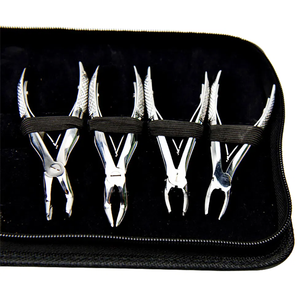 7 PCS Dental Extraction Forceps Set Stainless Steel for Children
