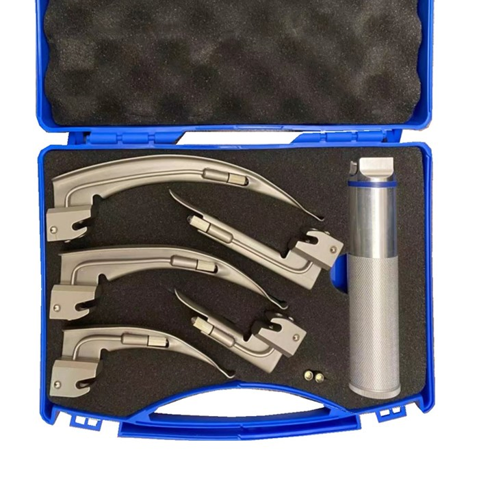 Sterilizable LED Light Anesthesia Laryngoscope Set for All Size People