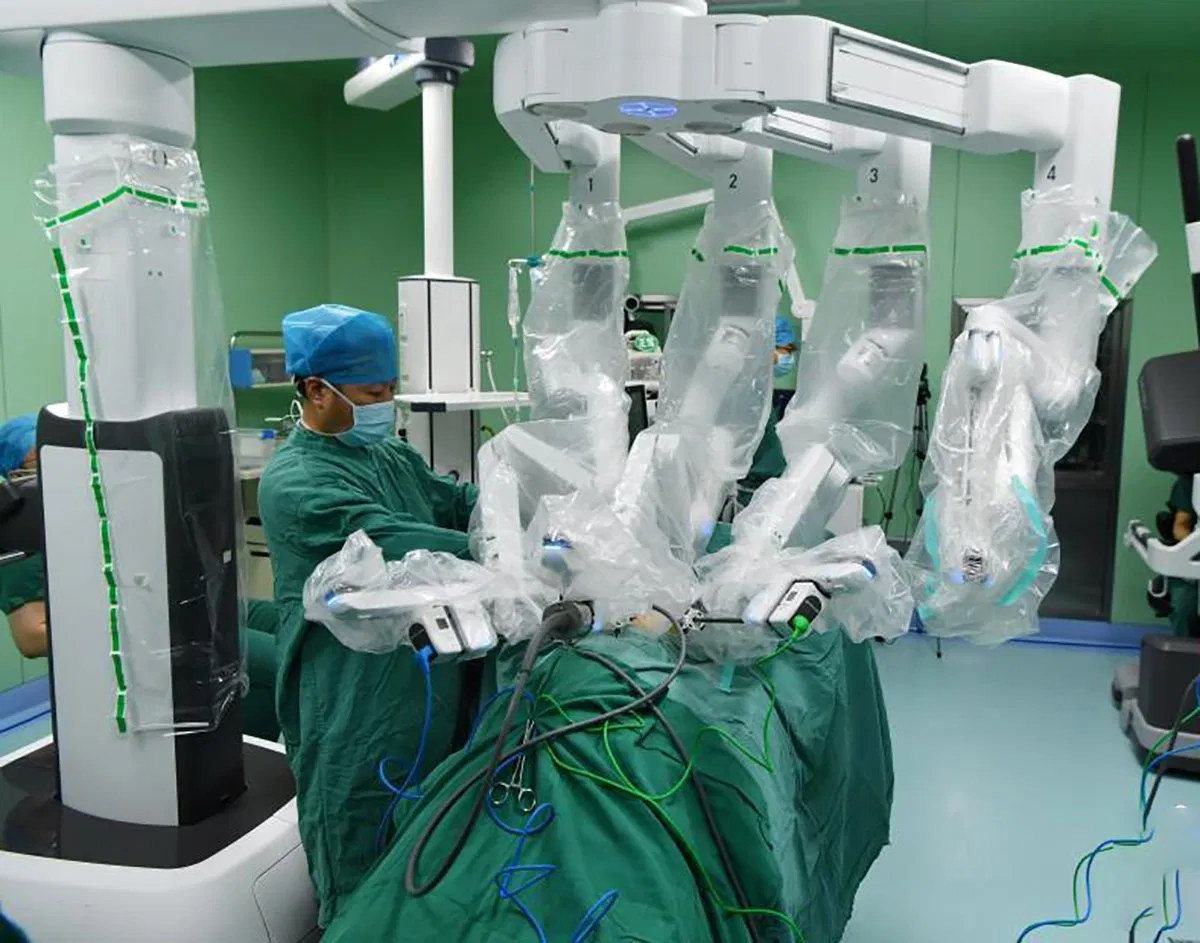 Medical Consumable Sterile Equipment Drape for Surgical Robot