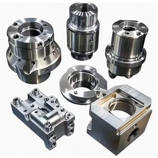 Customed Precision Carbon Steel Aluminium Brass Titanium CNC Machining Turning Metal Parts Automation Drone Humanoid Robot Robotic Accessories