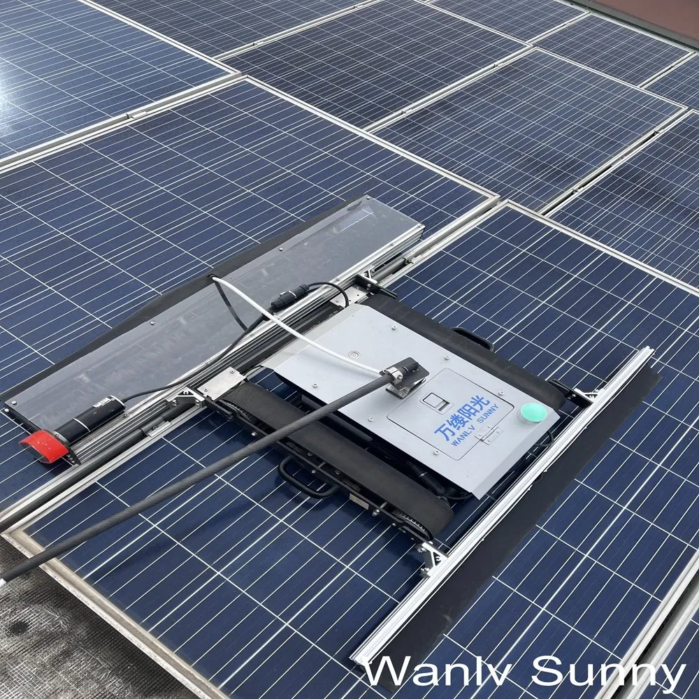 Customized Solar Panel Cleaning Robotic Tools with 0.8-1.2MW Day Cleaning Capability