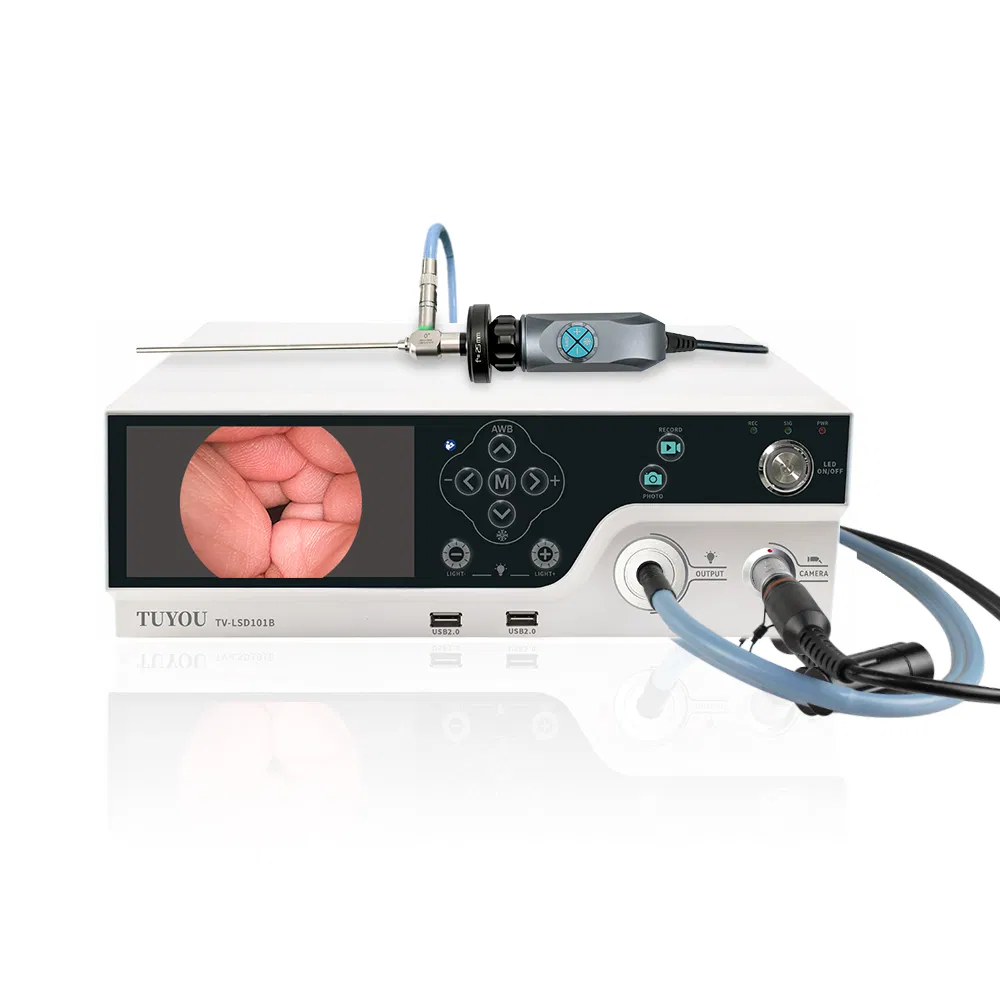 Tuyou Full HD Endoscopy Camera Endoscope Imaging System with Light Source for Hospital Clinic Use