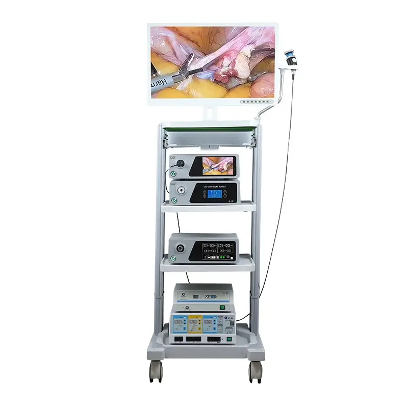 Advanced 4K Medical Laparoscopy Camera System with Laparoscopy Tower