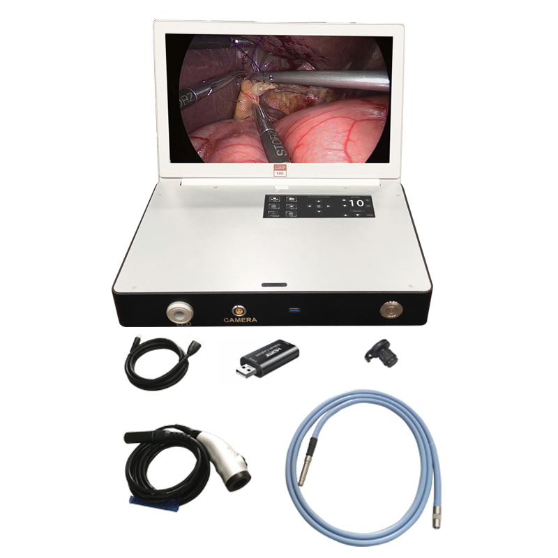 Notebook Endoscope Camera System with Integrated LED Light Source