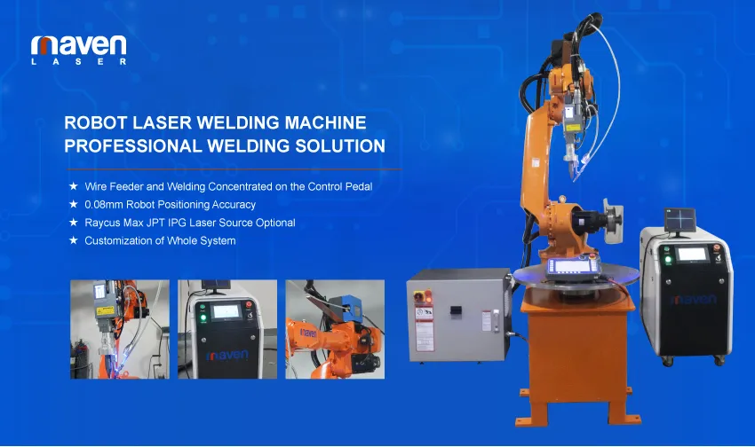 8-Axis Robotic Laser Welding System