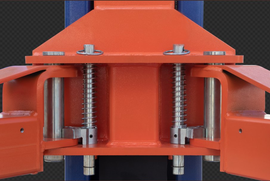 Floor Plate Chain Drive Two Post Vehicle Lift System