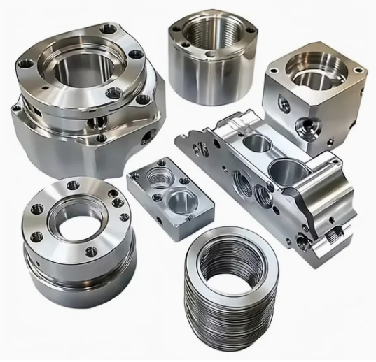 Customed Precision Carbon Steel Aluminium Brass Titanium CNC Machining Turning Metal Parts Automation Drone Humanoid Robot Robotic Accessories