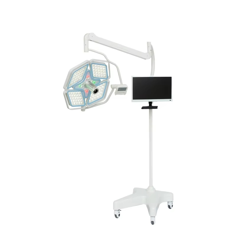 4-Petal Surgical Light Adjustable CRI Shadowless Operating Lamp of Operation Room Equipment