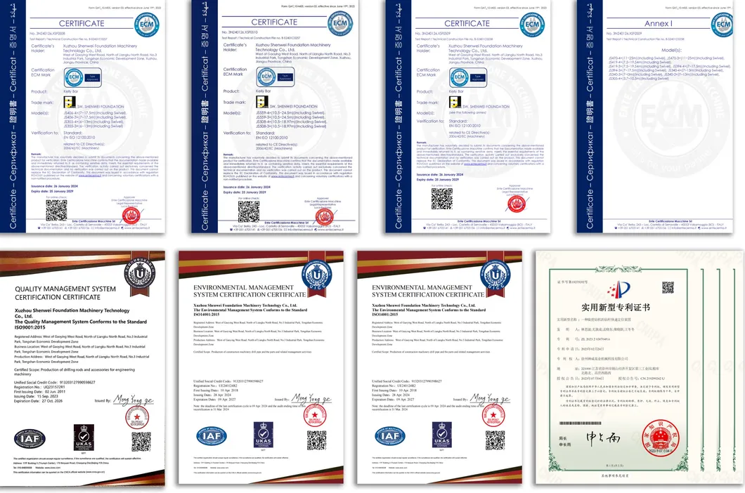 Certificates