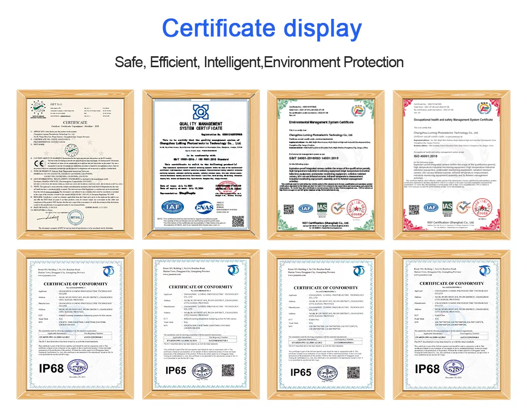Certifications