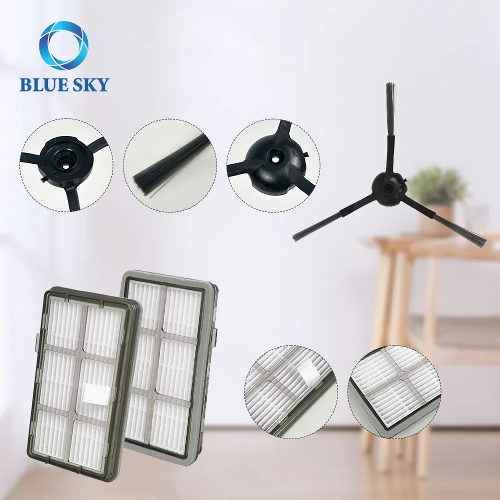 Robotic Vacuum Cleaner Replacement Parts Kit for Ultenic Mc1 Mie S1 Z8 S60 - High-Quality Accessories for Optimal Robot Vacuum Performance