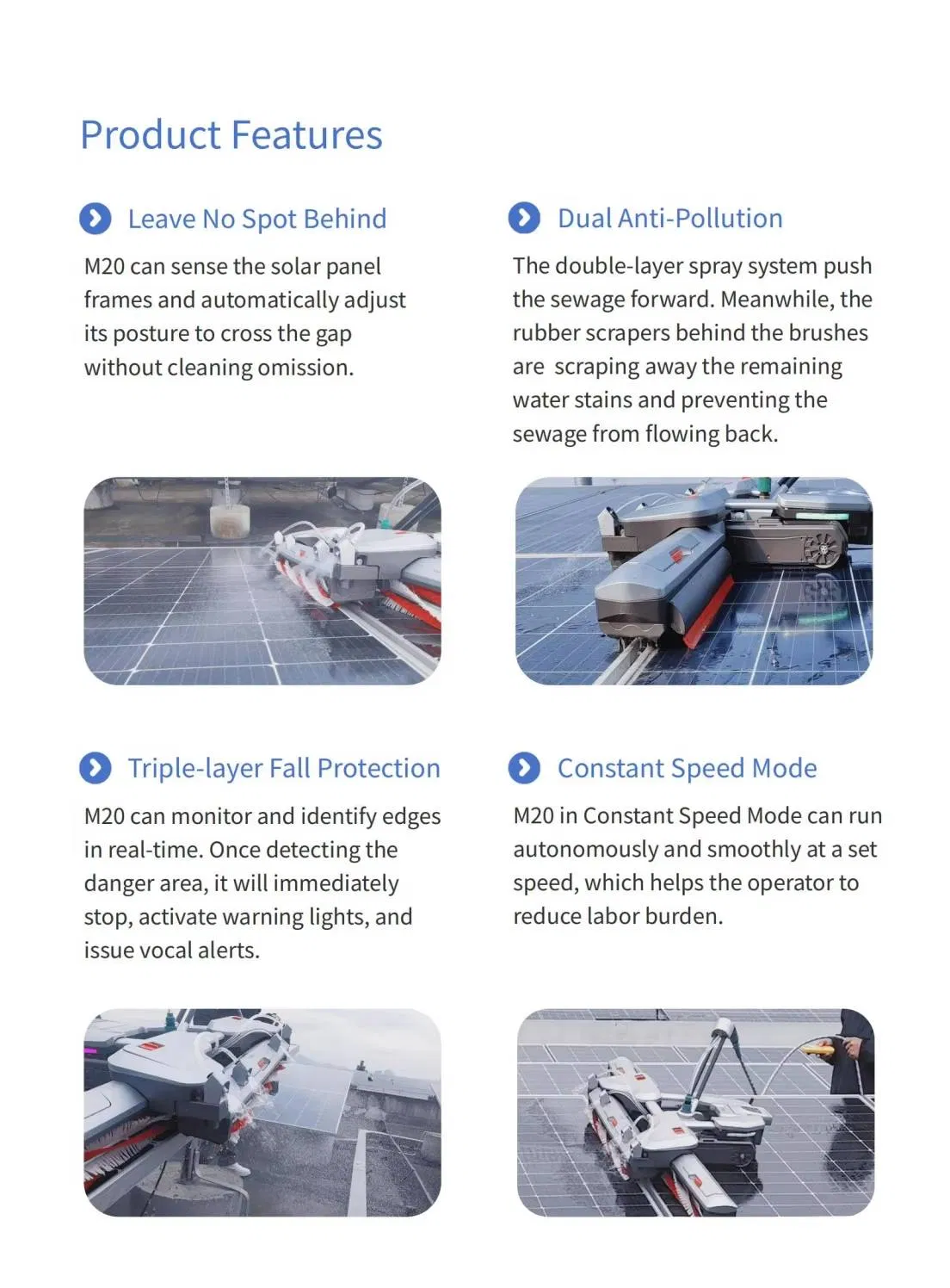 Robotic Solar Cleaner Machine