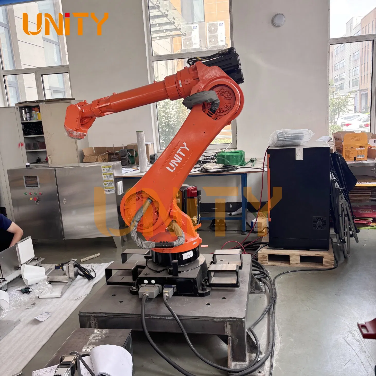 Industrial Robotic Arms Used in CNC Machine Tool Cutting Materials 20kg Industrial Robot