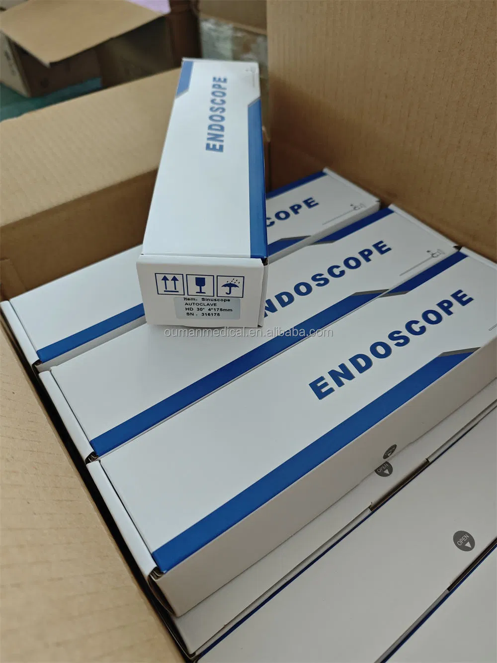 Ouman Surgical Autoclavable Rigid Arthroscope Set with Trocar Sheath Obturator