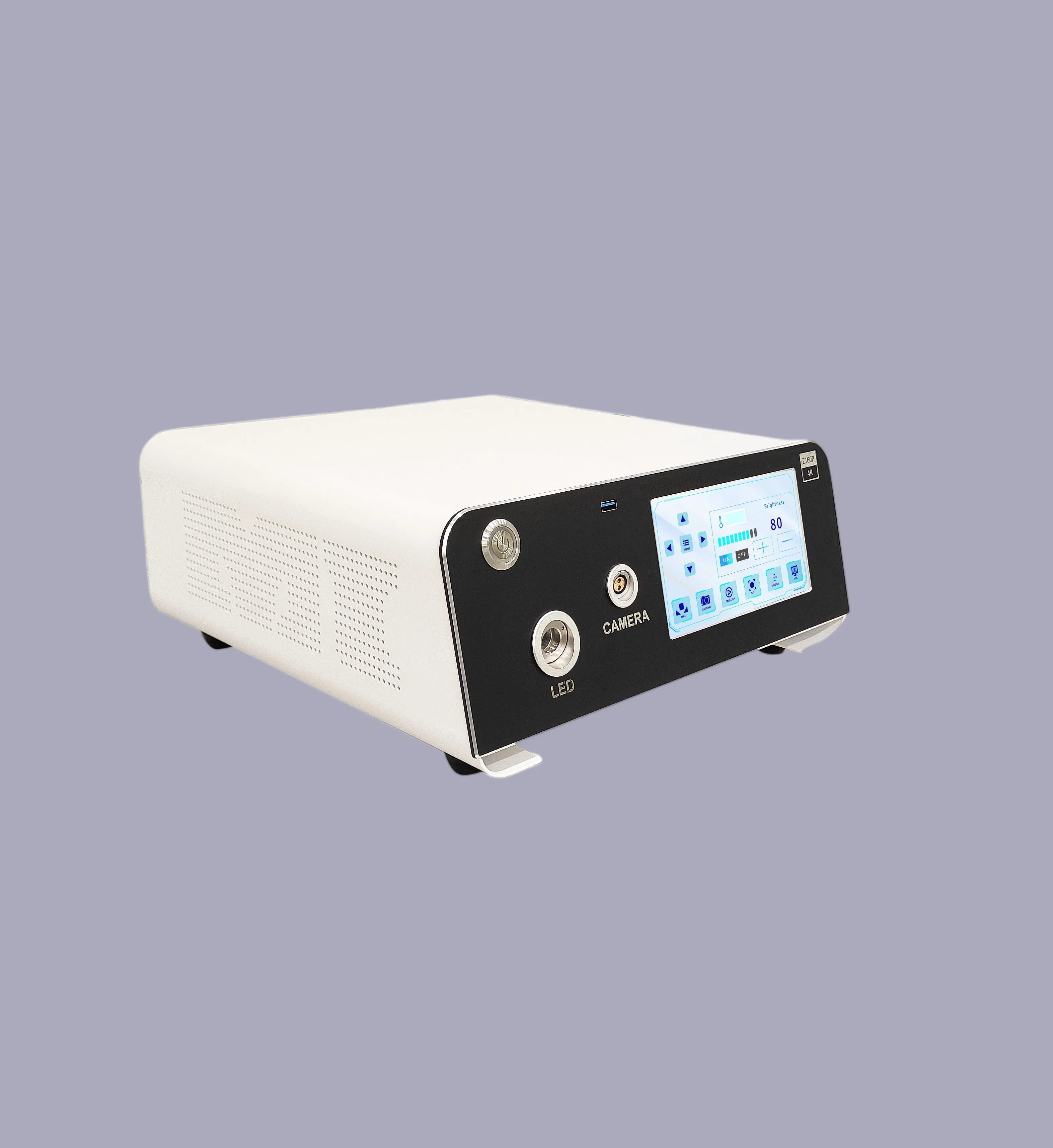 Integrated Endoscope Camera System 80-100W LED Light Source