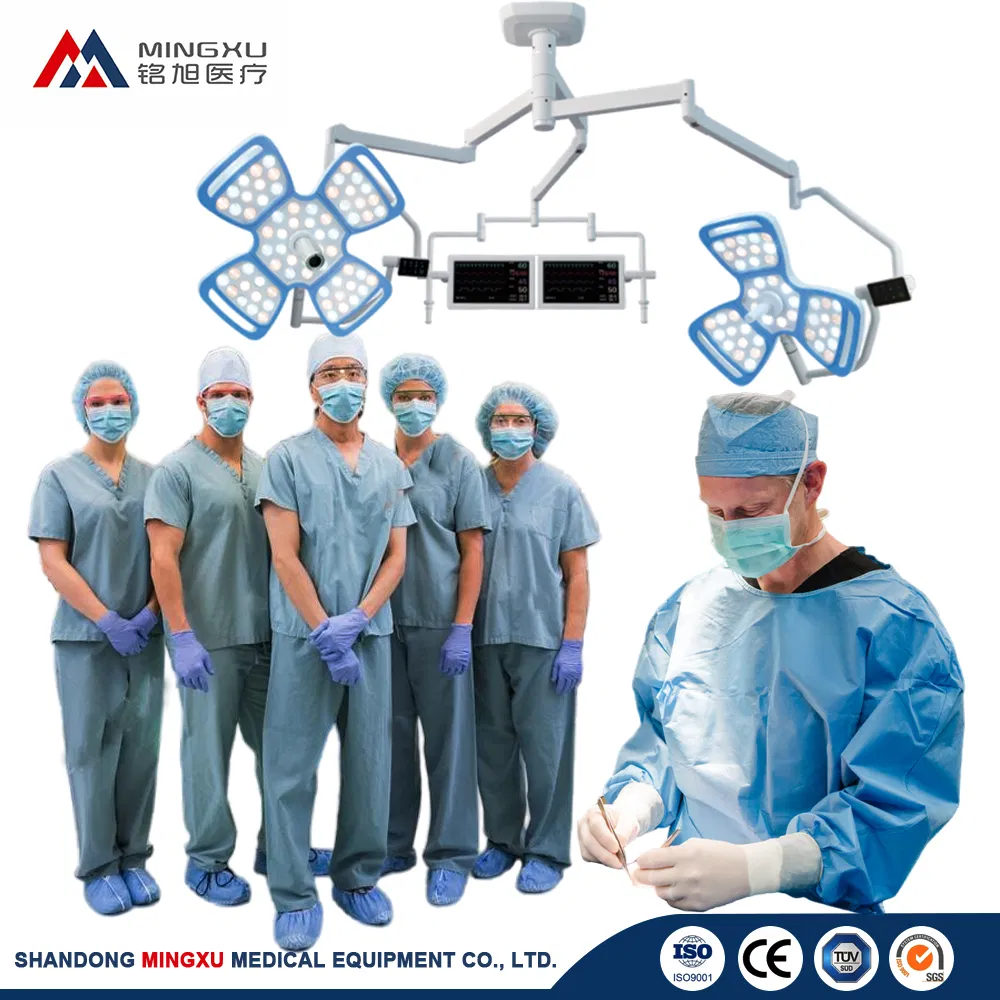 Advanced Dual-Head LED Surgical Lights for Operating Rooms