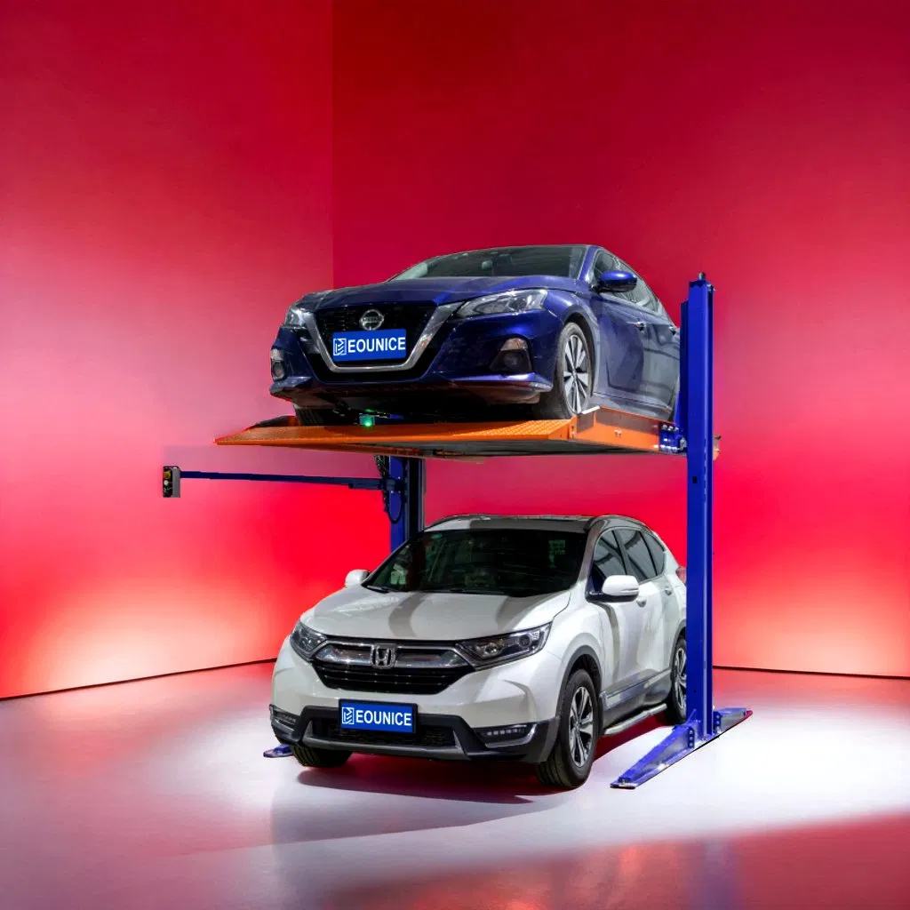 Heavy-Duty Two Post Hydraulic Smart Parking System for Garage Use