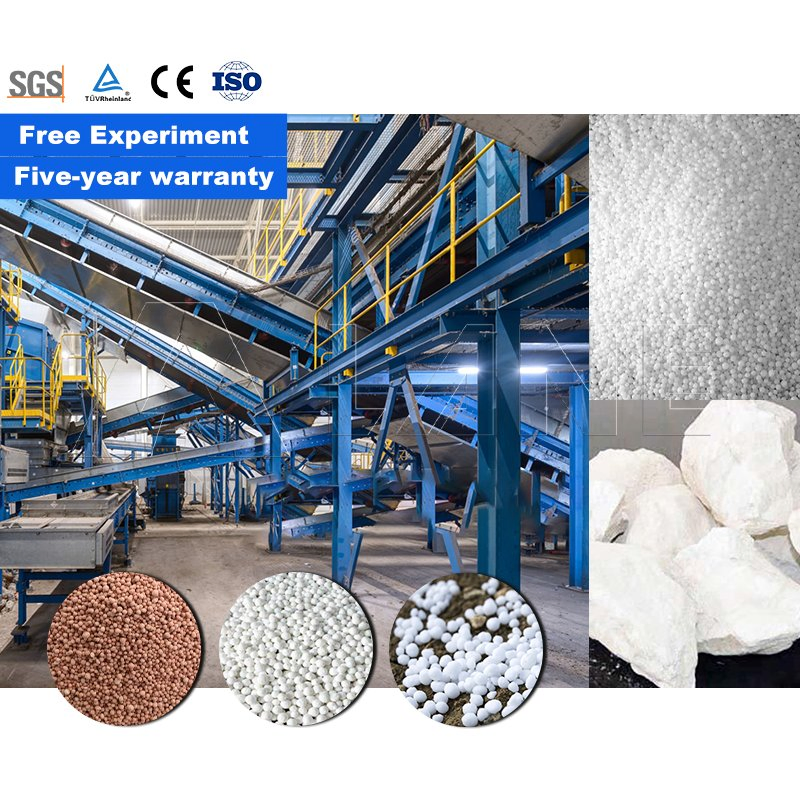 Granular Slow Release Blended Fertilizer NPK Zinc Sulphate Compound Fertilizer Production