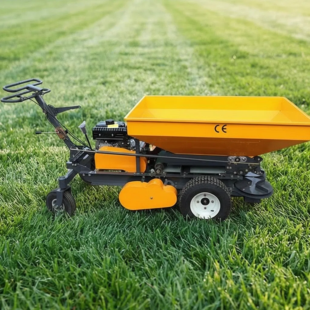 Manual Rear Fertiliser Spreader Farmyard Manure Truck for Agricultural Use Used Condition