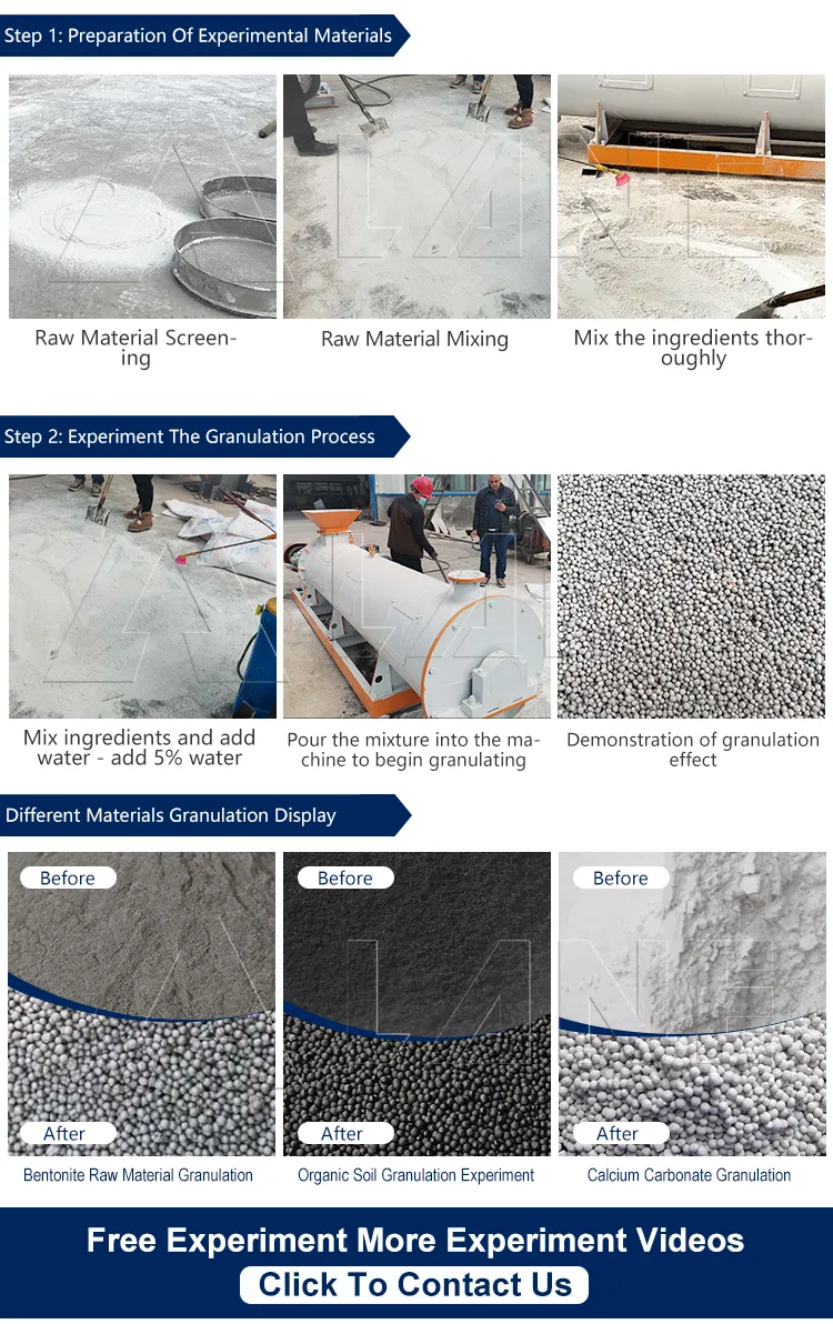 Granulation Experiment