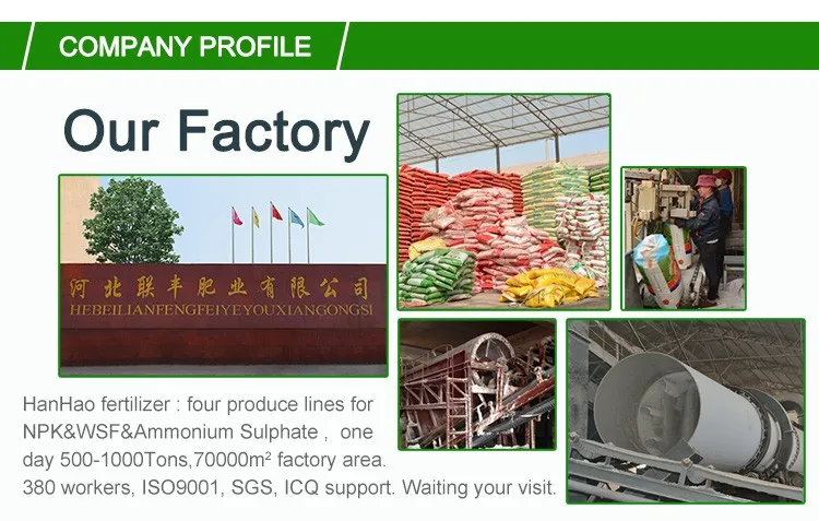 MAP Fertilizer packaging