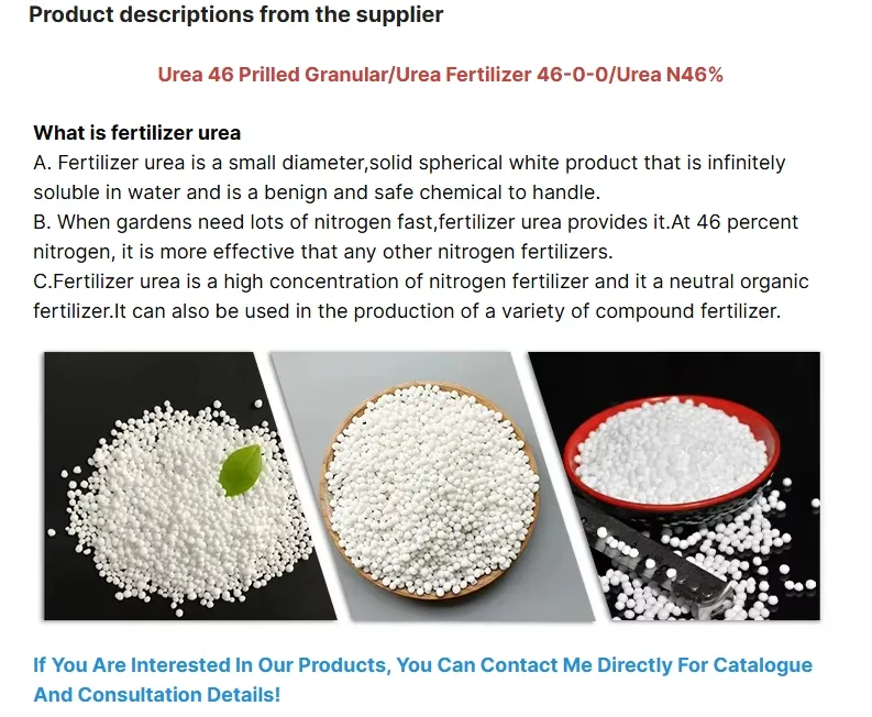 Agriculture Urea