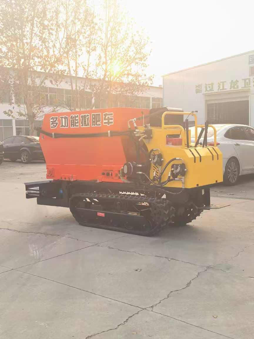 Tractor Trailed Fertilizer Spreader 1.5-4m³ Farmyard Manure Lime Spreader