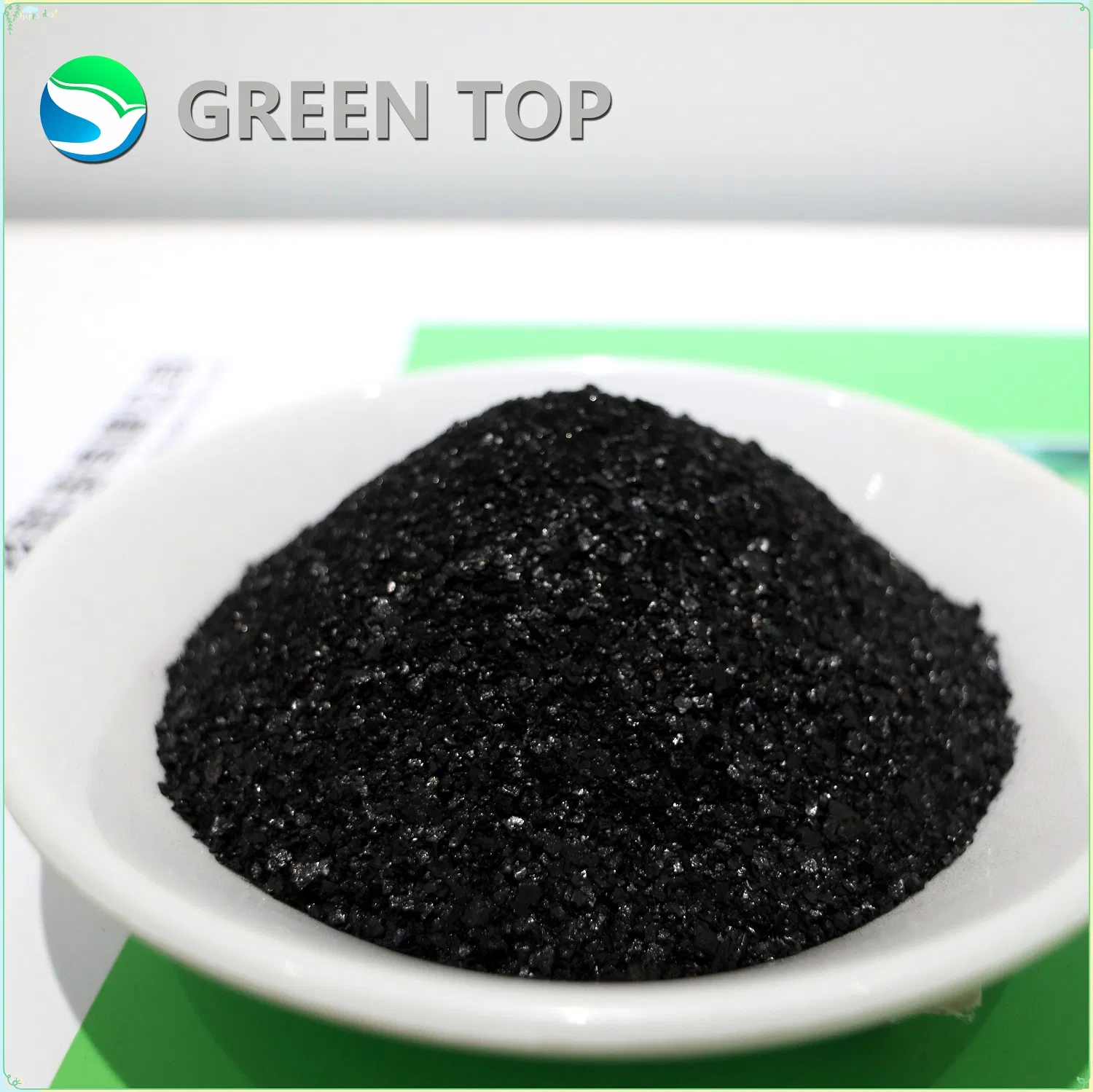 Super Potassium Fulvic Humate Shiny Flakes Water Soluble Organic Fertilizer