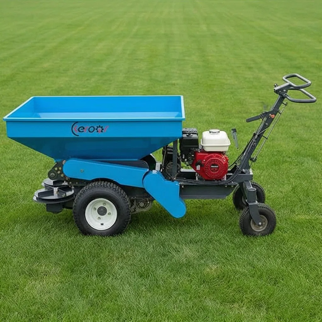 Manual Rear Fertiliser Spreader Farmyard Manure Truck for Agricultural Use Used Condition