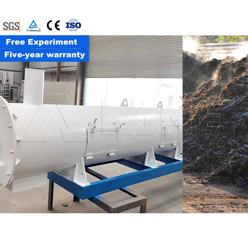 Lane Municipal Solid Waste Recycling Plant Stirring Pin Granulator Organic Fertilizer Equipment