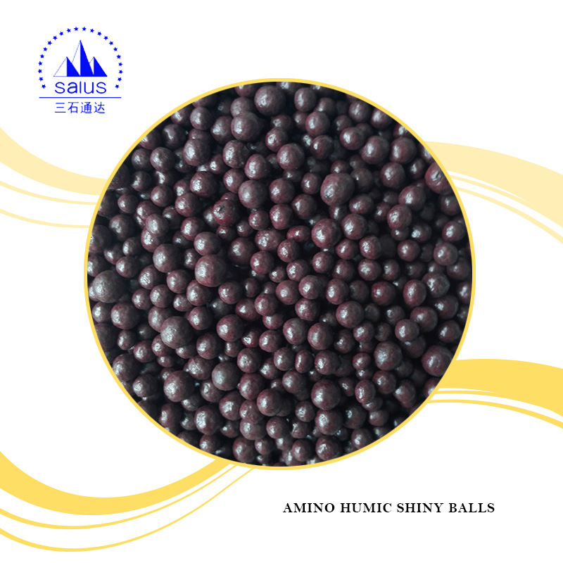 Amino Acid Organic Granule Fertilizer with Good Quality Shiny Ball