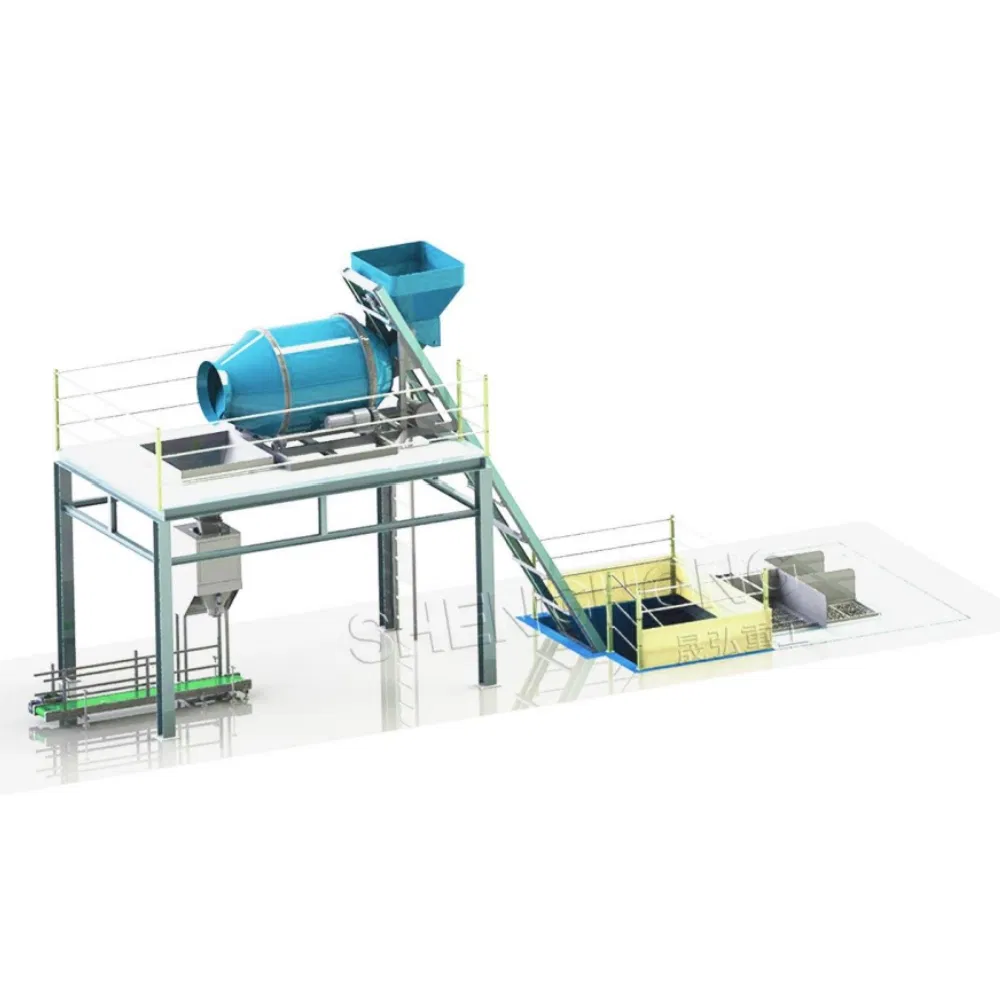 Farmyard Manure and Waste Bb Fertilizer Mixer Production Line