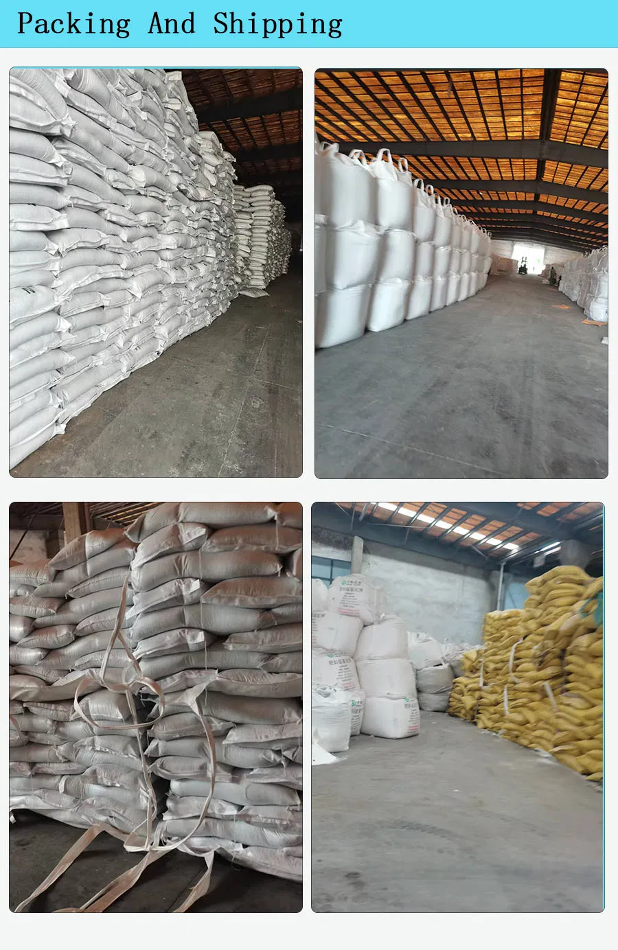 Packaging details for Monoammonium phosphate