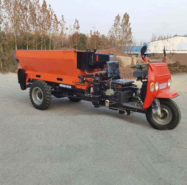 Tractor Trailed Fertilizer Spreader 1.5-4m³ Farmyard Manure Lime Spreader