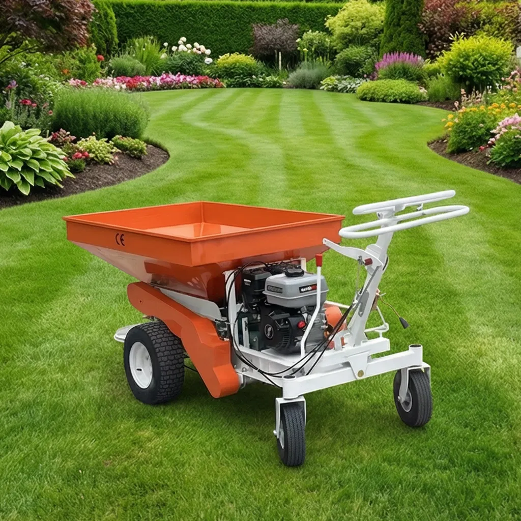 Manual Rear Fertiliser Spreader Farmyard Manure Truck for Agricultural Use Used Condition