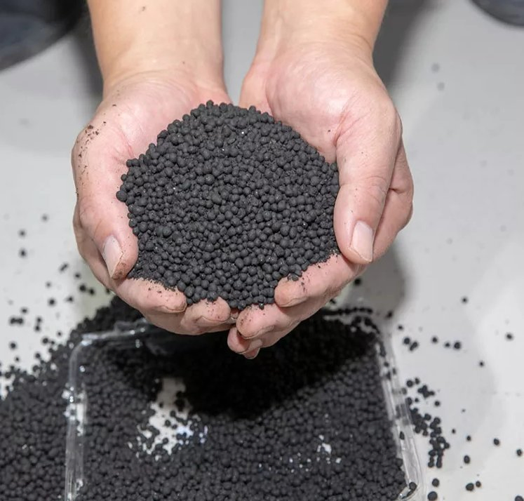 Slowly Release Agriculture Black Granular Seaweed Composition Bio Organic Fertilizer