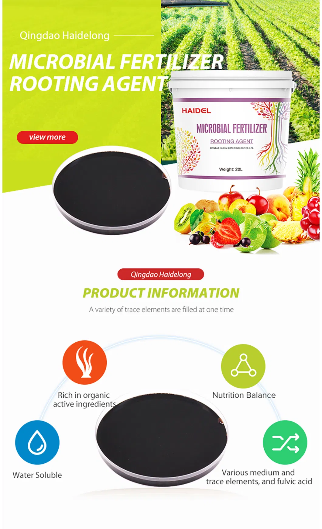 Liquid Microbial Fertilizer Rooting Agent