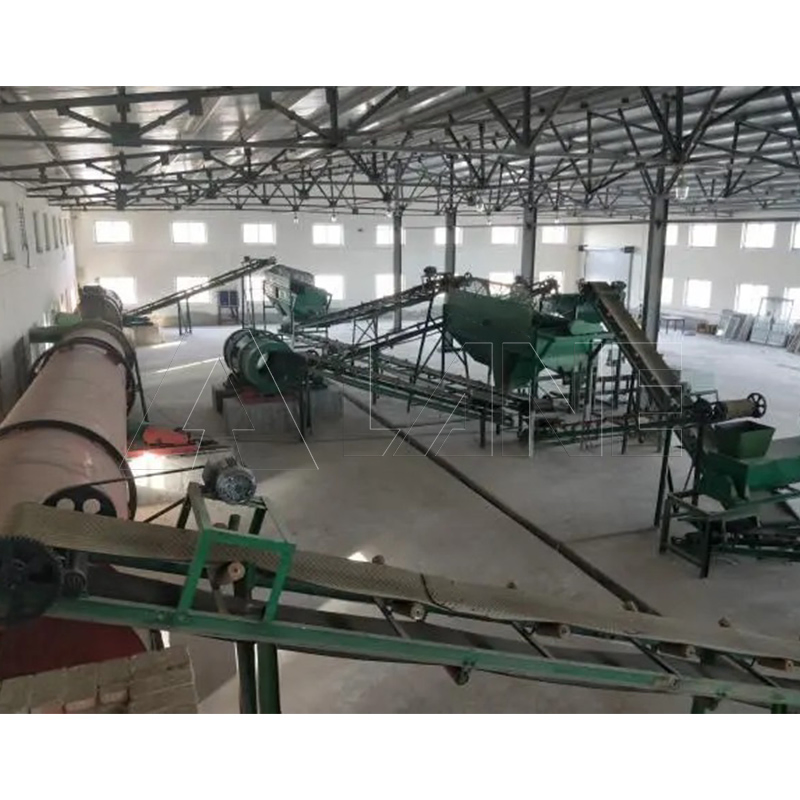 Lane Yellow Humic Acid Fertilizer Plant Equipment Organic Granulated Fertilizer Pellets Fertilizer Production Plant
