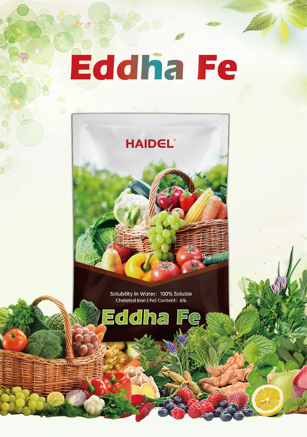 EDDHA Chelated Iron Fertilizer