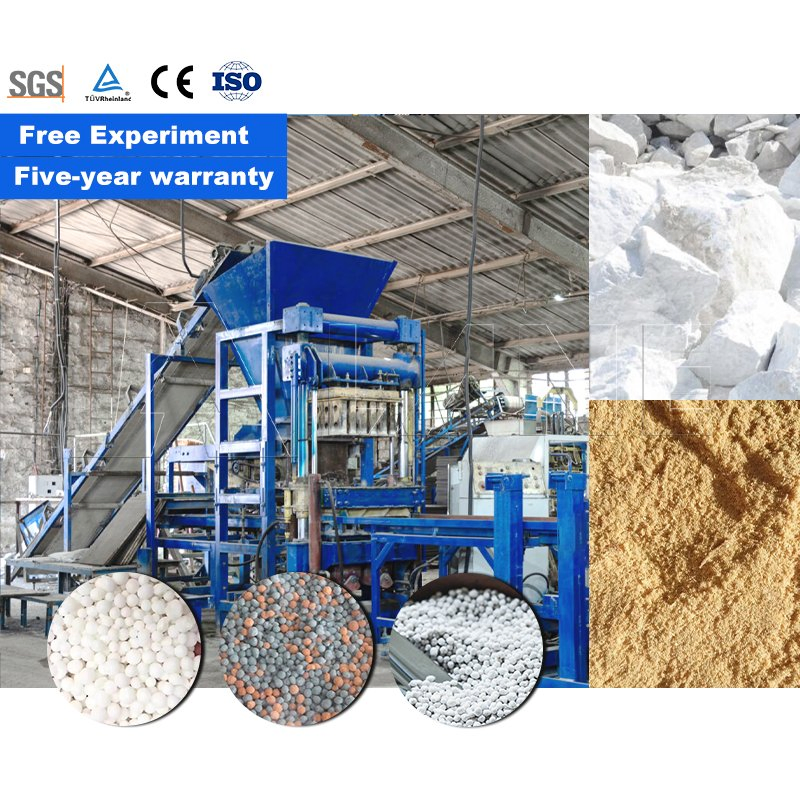 Granular Slow Release Blended Fertilizer NPK Zinc Sulphate Compound Fertilizer Production