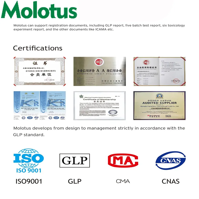 Certifications