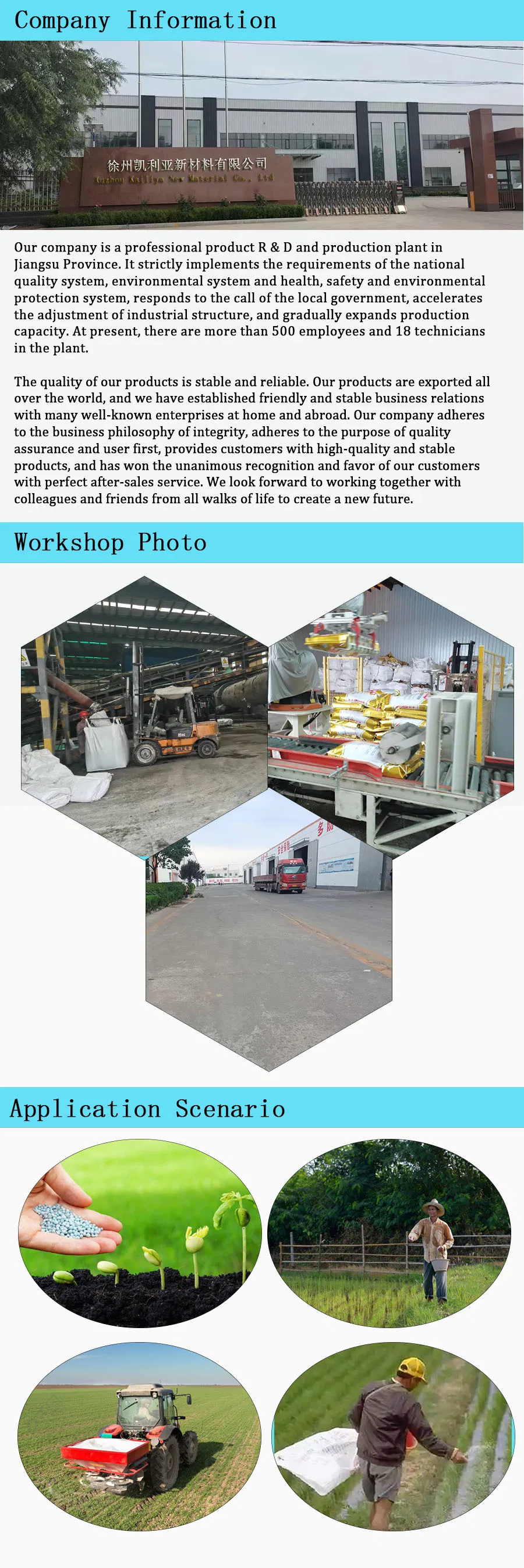 Facility and storage overview