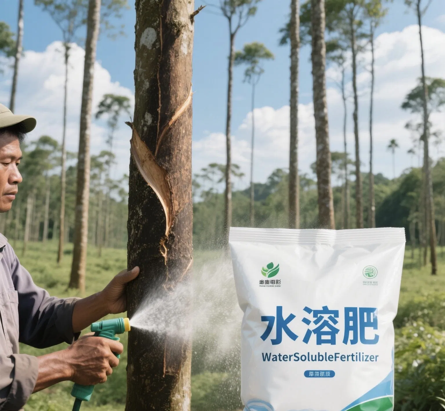 Easily Assembled Concentrated Easy - to - Use Water-Soluble Fertilizer for Fruit Trees