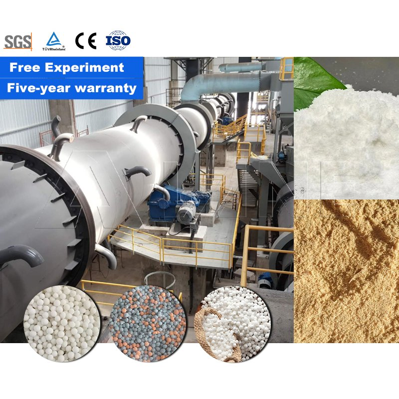 Granular Slow Release Blended Fertilizer NPK Zinc Sulphate Compound Fertilizer Production