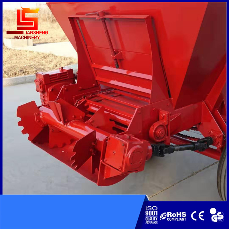 2fh Series of Rear Single Horizontal Spiral Mechanical Manure Spreader Farmyard Manure Spreader