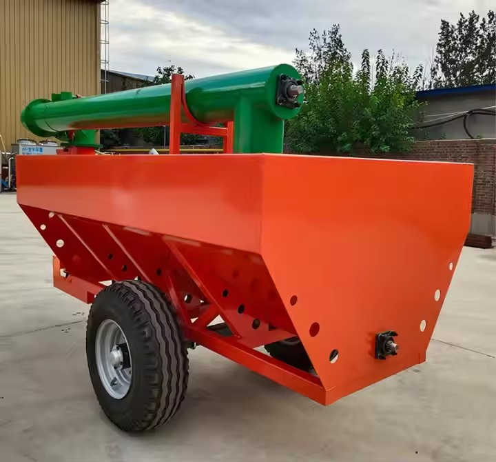 Tractor Trailed Double Transmission Chains Farmyard Fertilizer Spreaders