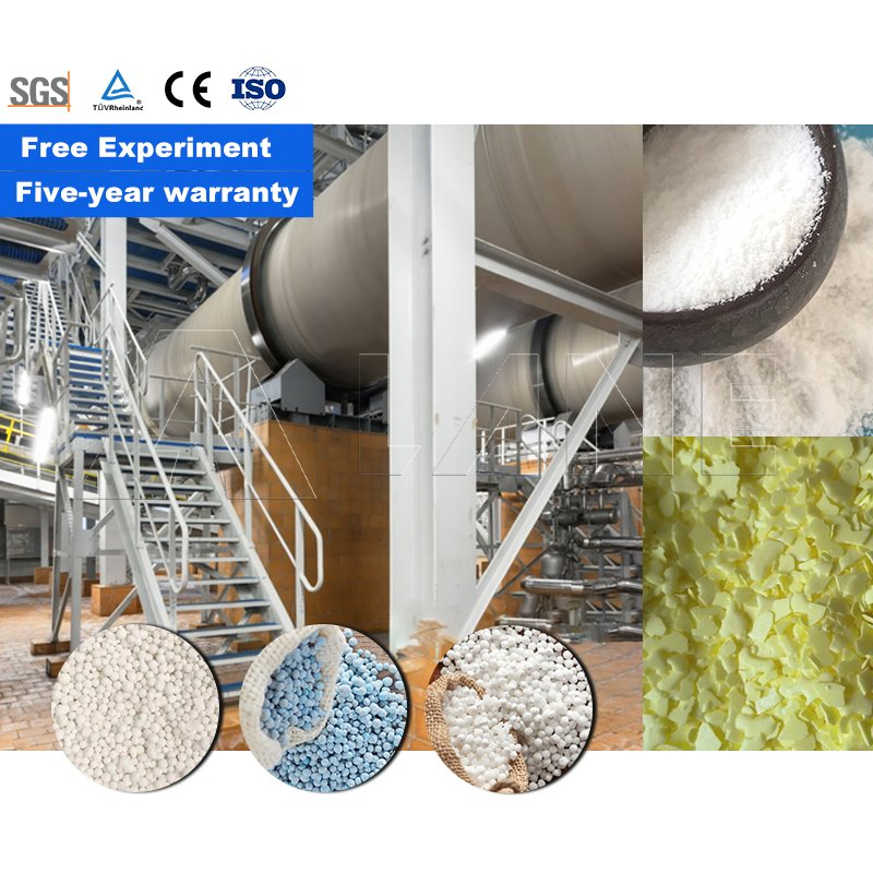 Granular Slow Release Blended Fertilizer NPK Zinc Sulphate Compound Fertilizer Production
