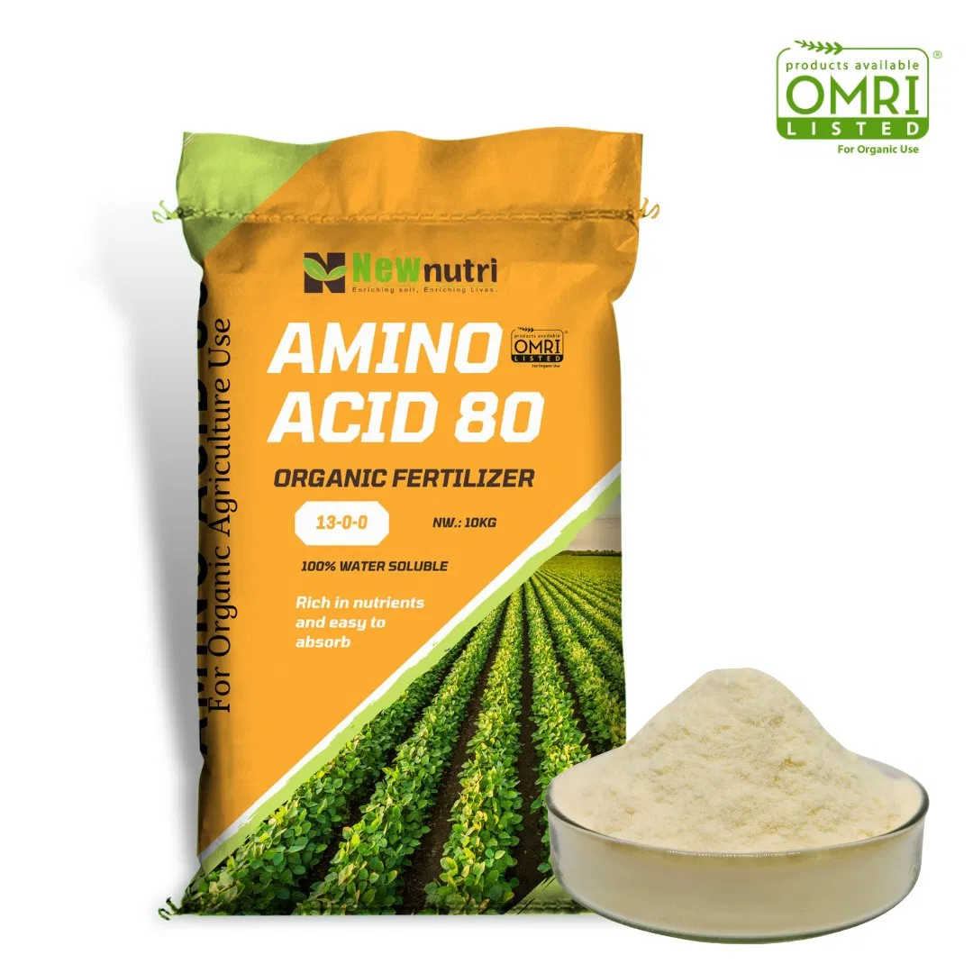 Concentrated 80% Amino Acid Plant Fertilizer for Optimal Growth Plant Growth Stimulant